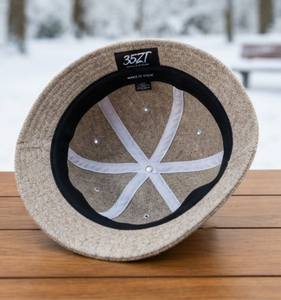 Custom Luxury Designer Embroidered Bucket <b>Hat</b> Unique Line Logo Canvas Unisex Casual Adult Four Seasons High Quality Cotton Sun - Product Image 3