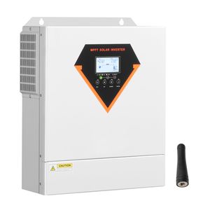 Inverter Solare Ibrido a Onda Sinusoidale Pura da 3500W, Caricabatterie da 24V DC a 220/230V AC, Uscita 6.2kW/8kW - Product Image 1