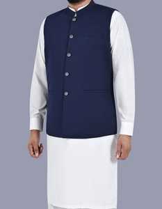 Chaleco Informal de Lona Transpirable para Hombre, Chaleco sin Mangas de Alta Calidad, Ropa Exterior Salwar Kameez para Todas las Temporadas - Product Image 3