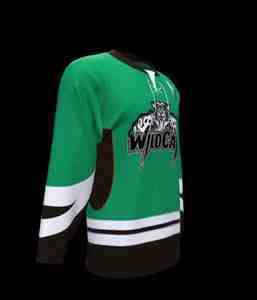 Conjunto de Uniforme de Hockey sobre Hielo Personalizado de Alta Calidad, Jersey y Calcetines, Sublimación Frontal, Transpirable, 100% Poliéster, Unisex para Adultos, OEM SPORTS - Product Image 4