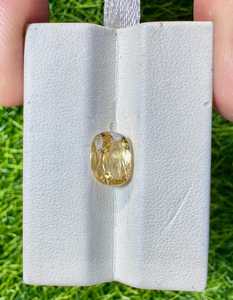 Zircon jaune naturel, pierre précieuse de coupe ovale, pierres brutes extraies de la terre, pour la fabrication de bijoux, bagues, pendentifs, boucles d'oreilles, haute qualité - Product Image 3