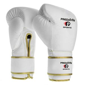 Guantes de boxeo junior de cuero sintético PU de alta calidad 2024, el mejor equipo de entrenamiento para principiantes, cierre de Velcro OEM ODM - Product Image 1