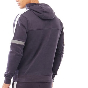 Men's yellow Fleece Tracksuit Full Sleeve Hooded Solid Color Casual Winter Wear Side Pockets Regular Fit Acid Wash Lightweight - Product Image 3