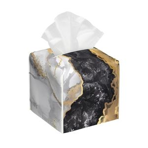 Caja de pañuelos decorativa de resina con diseño único para uso en el hogar moderno, dormitorio, cocina y baño, disponible a precio de mayoreo. - Product Image 6