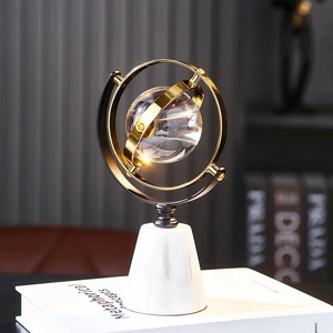 Glass And Marble Globe <b>Table</b> Decor Used For <b>Study</b> Room And Library Styling And Gift Item For Students And Teachers From India - Product Image 2