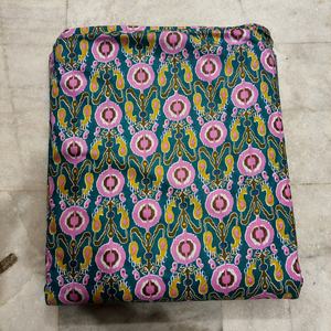 Tela de Algodón Orgánico Estampada a Mano, Suave y Transpirable, para Confección de Vestidos, Decoración del Hogar, Cortinas y Bolsos - Product Image 2