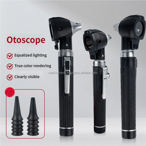 Otoscopio Eléctrico de Acero Inoxidable, Mini Dispositivo de Diagnóstico para Examen de Oído, para Médicos, Hospitales, Clínicas, Estudiantes y Veterinarios - Product Image 2