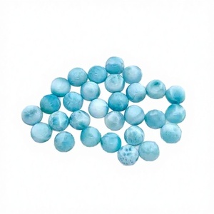 Wholesale Price Natural Larimar Gemstone 20mm Oval Cut Cabochon for Jewelry Making DIY Handiwork with Third Party Appraisal, - Product Image 4