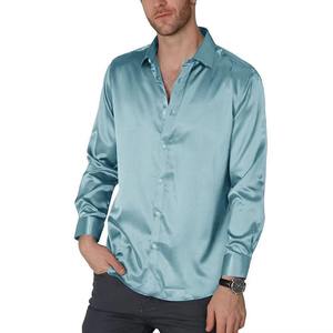 Camisas de Vestir Negras para Hombre, de Manga Larga, de Fibra de Bambú y Algodón, Casuales, Transpirables, de Secado Rápido y Cómodas, Nueva Llegada 2026 - Product Image 3