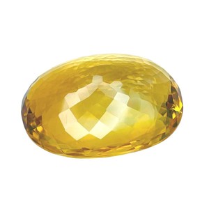 Pierre précieuse naturelle Citrine Jaune, taille ovale, certifiée IGI, effet optique lumineux, haute qualité, pierre précieuse en vrac pour la fabrication de bijoux - Product Image 6
