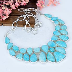 สร้อยคออะเมโซไนต์เงินแท้ งานแฮนด์เมด สไตล์โบโฮ ของขวัญสำหรับเธอ - Product Image 6