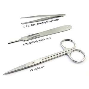 Kit de Instrumentos de Disección para Cirugía Menor para Estudiantes de Medicina, Biología, Anatomía, Botánica y Disección Animal - Product Image 6