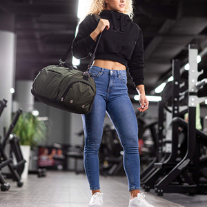 Sacs de sport durables, grande capacité, sac de sport pour l'exercice, sac de sport avec poche étanche, équipement de fitness professionnel - Product Image 6