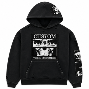 Custom Logo Cotton Hoodie Fleece Hoodie Soft Brushed Fabric Factory Price Ready to Ship Bulk - Product Image 5