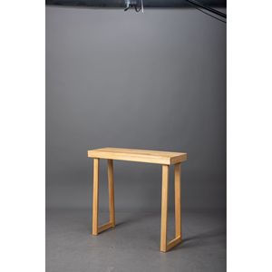 Consolle in Legno di Pino Massiccio da 91 cm per Ingresso, Tavolo Stretto per Divano, Arredamento per Corridoio e Soggiorno - Product Image 4