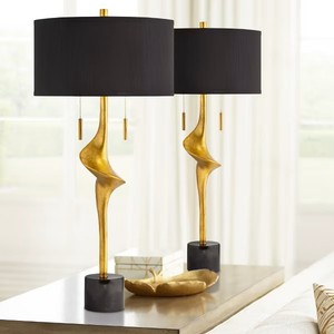 Modern Luxury <b>Table</b> Lamp Abstract Gold Designer Decorative <b>Bedside</b> Lamp home decor Manufacturer India <b>bedside</b> <b>table</b> lamp - Product Image 2