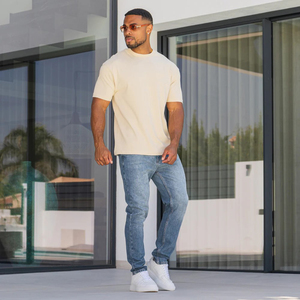 Custom Men 100% Cotton <b>Denim</b> <b>Material</b> Custom Made Baggy Pants Manufacturer Streetwear Men's Wide Leg Jeans Jean Large - Product Image 3