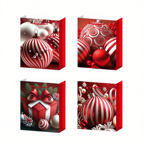 Sacchetto Regalo in Lamina d'Oro 18*23*10 BOLSA REGALO per Forniture Natalizie e Festive - Product Image 2