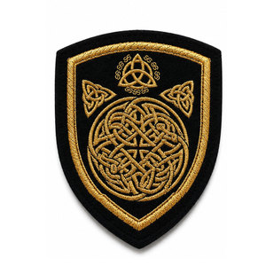 Premium Customized Embroidery Badges High Quality Poly Cotton Lightweight Eco-Friendly for Uniforms Hoodies <b>Backpacks</b> Daily Wear - Product Image 1