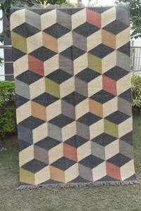 Tapis Kilim en Jute Écologique Tissé à la Main Réversible pour Salon, Bureau et Hôtel – Tapis sur Mesure en Gros - Product Image 5