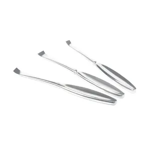 TEGRA SURGICAL PS-OE-008 Élévateur périostal double tête en acier inoxydable pour usage vétérinaire et médical, instrument orthopédique certifié CE - Product Image 1