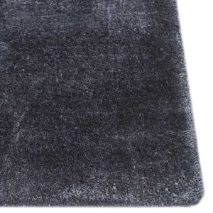 Alfombra de lujo OEM de viscosa y seda, tejida a mano, azul, de pelo cortado, lavable, antideslizante, de pelo medio, de alta calidad - Product Image 4
