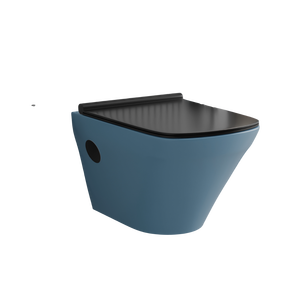 WC suspendu mural en céramique au design moderne avec chasse d'eau Tornado - Product Image 1