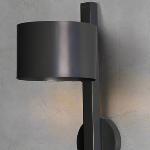 Modern black <b>wall</b> <b>sconce</b> LED indoor outdoor <b>wall</b> <b>light</b> minimalist <b>wall</b> lamp waterproof aluminum <b>wall</b> fixture contemporary - Product Image 1