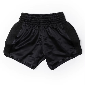 Pantalones Cortos de Muay Thai de Cintura Media de Alta Calidad, Transpirables, Casuales, Diseño Goku Negro y Dorado, Secado Rápido, Elásticos en 4 Direcciones - Product Image 4