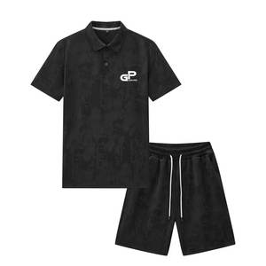 ชุดกางเกงขาสั้นผู้ชายน้ำหนักเบา เหมาะสำหรับการออกกำลังกาย วิ่ง และสวมใส่สบายๆ ในฤดูร้อน สวมใส่สบายและยืดหยุ่นได้ดี - Product Image 1