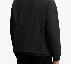 เสื้อแจ็คเก็ตกันลมแบบมีซิปปักโลโก้สไตล์เรโทร ทำจากไนลอน สำหรับผู้ชาย เหมาะสำหรับกิจกรรมกลางแจ้ง - Product Image 6