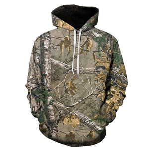 Sweat à capuche camouflage pour la chasse, doux et résistant, idéal pour la randonnée, le camping et le suivi. - Product Image 4