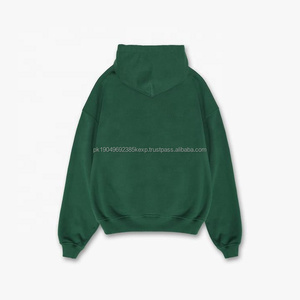 Offre Spéciale hiver épais mode sweat à capuche de haute qualité broderie personnalisée Logo Premium sweat à capuche concepteur vert sweats à capuche pour hommes - Product Image 5