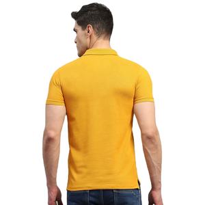 T-shirt polo personnalisé à manches courtes en coton avec logo personnalisé et broderie Chemises polo pour hommes pour tenue décontractée et de bureau - Product Image 6