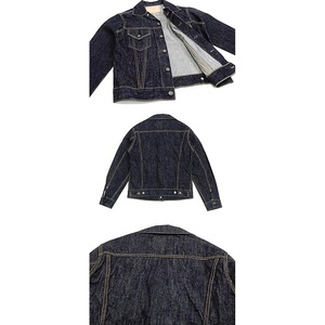 Indigo <b>Denim</b> Jacket Men Washed <b>Denim</b> <b>Coat</b> Button Front Workwear Outerwear for Daily Wear - Product Image 2