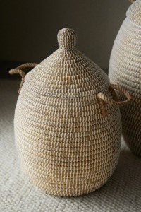 <b>Storage</b> <b>Basket</b> with Lid Handmade <b>Storage</b> <b>Basket</b> Wholesale eco-friendly Made in Vietnam - Product Image 6