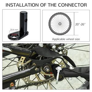 Remorque de vélo pour animaux de compagnie bleue/grise avec roues tout-terrain 3 entrées et panier de voyage sécurisé à écran en maille pour chiens - Product Image 5