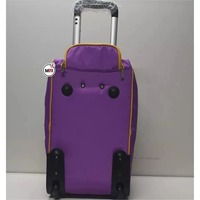Sac de sport en nylon violet 1911 avec numéro doré, sac de voyage unisexe à fermeture éclair, style tendance, sac à dos de sport de haute qualité 22 pouces