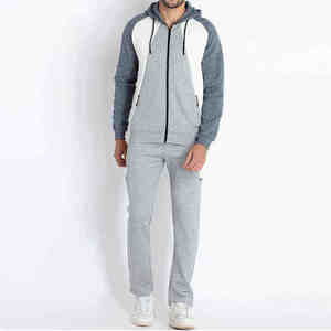 Chándal Informal para Hombre de la Mejor Calidad, Hecho en Fábrica, de Secado Rápido, Cómodo, con Patrón Sólido, Talla Grande - Product Image 1