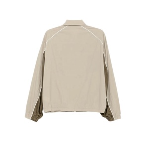 Breathable Windbreaker High Quality Custom Hoodie Color Block <b>Lightweight</b> Zipper 100% Nylon <b>Men</b> Sportswear <b>Jackets</b> For <b>Men</b> - Product Image 2