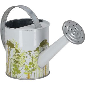 Arrosoir rond en fer émaillé, couleurs assorties, avec autocollants, idéal pour plantes, pépinières et jardins – Meilleures ventes - Product Image 2