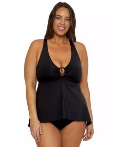 Haut de tankini Marble Canyon Ring en taille plus |   Becca ETC - Product Image 1