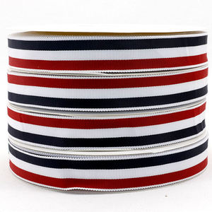 Ruban en gros-grain personnalisé double face en tissu écologique pour ruban de médaille ou de badge - Product Image 1