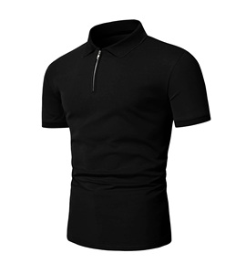 Camiseta Polo Transpirable de Última Moda para Hombre, Manga Corta, Corte Ajustado, Estilo con Cierre, Transpirable, para Usar en Verano, Camisetas Polo 2027 - Product Image 1