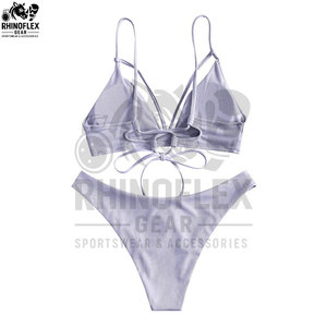 Trajes de Baño para Mujer, Fabricantes de Trajes de Baño, Bikini Personalizado de Secado Rápido y Transpirable, Conjunto de Bikini de 2 Piezas - Product Image 2