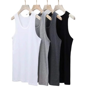 Débardeur fitness pour hommes Débardeurs sans manches à dos rasé Service OEM Débardeur pour hommes fabriqué en BD - Product Image 5