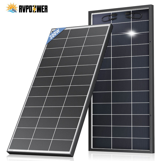 High Quality Solar Panel Power Bifacial Solar Panel 200W PanelesSolar for Home Energy Storage Power System  Green Energy