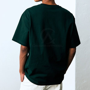 T-shirt homme en coton mélangé, manches courtes, coupe confortable, couleur unie, idéal pour les tenues d'été, meilleur prix. - Product Image 4