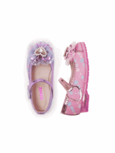 Zapatos de Vestir Estilo Coreano OZKIZ con Diseño de Corazón para Niñas de 2 a 7 Años, Moda Infantil al por Mayor para Primavera/Otoño, Departamento de Bebés - Product Image 1