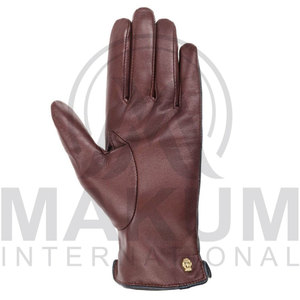 Gants en cuir personnalisés pour hommes et femmes, vente en gros, pour la mode, l'hiver, bleus, fabricant, gants pour la vie quotidienne - Product Image 3